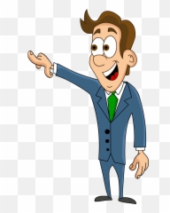 Cartoon Pointing Png Clipart - Cartoon Man Pointing Transparent Emoji,Emoji Pointing Gun