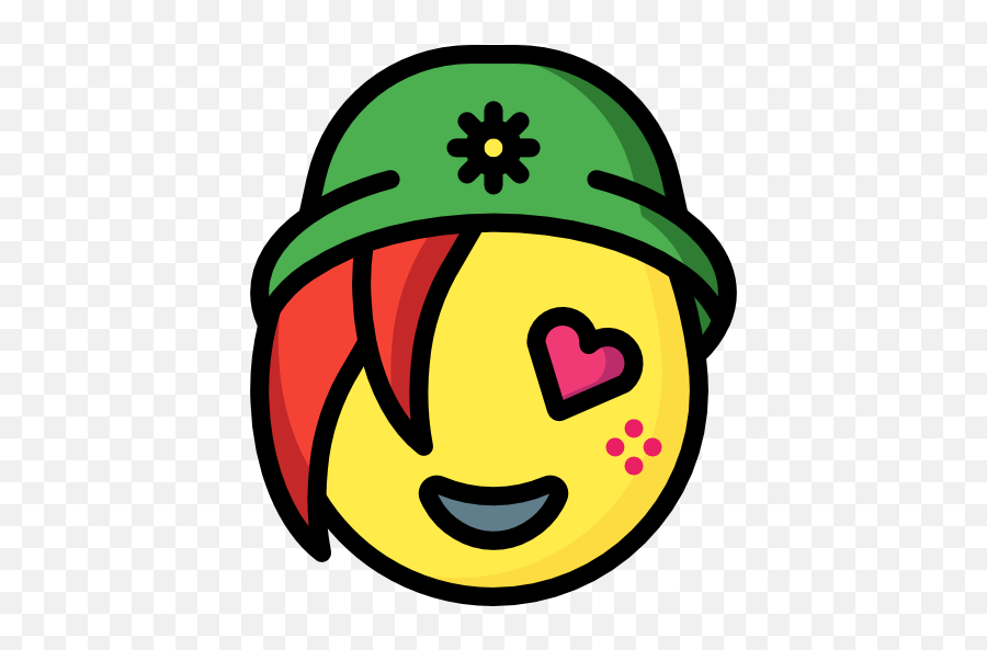 In Love - Free Smileys Icons Emoticon Emoji,Radish Emoji