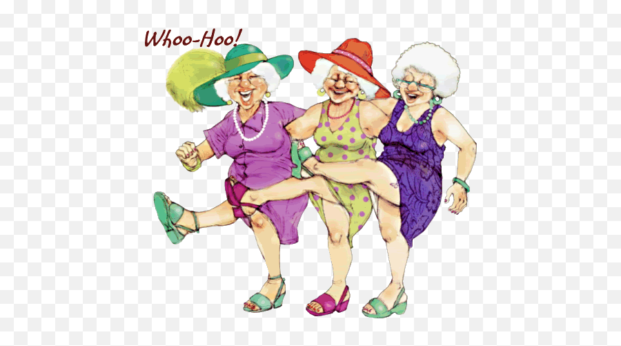 Top Old Lady Dancing Stickers For Android U0026 Ios Gfycat - Happy Birthday Lady Funny Emoji,Woman Dancing Emoji