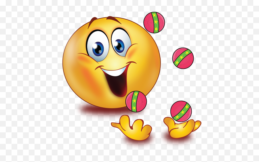 Smiley Emoji - Animated Transparent Clapping Gif,Balls Emoji