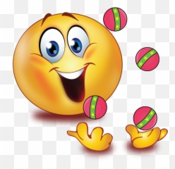 Smiley Emoji - Animated Transparent Clapping Gif,Balls Emoji