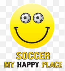 Epic Soccer Happy Place - Happy Emoji,Ansi Vs Emoticon
