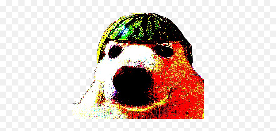 Dogs Meme Memes Deepfried Sticker - Dot Emoji,Deep Froied Emoji