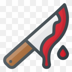 Holyday Halloween Knife Bloody Kill - Knife Icon Blood Emoji,Killing People Emoticon Knife