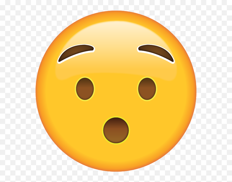 Hushed Face Emoji - Hushed Face Emoji,Speaking Emoji