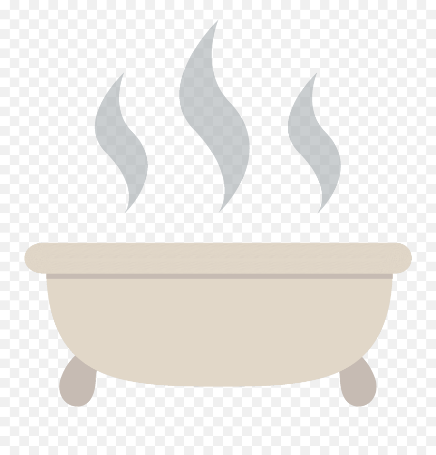 Bathtub Emoji Clipart - Bathing Emoji,Bathrub Emoji