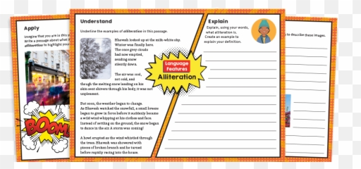 Ks2 Alliteration Spag Worksheets Plazoom - Horizontal Emoji,Identifying Emotions Worksheer