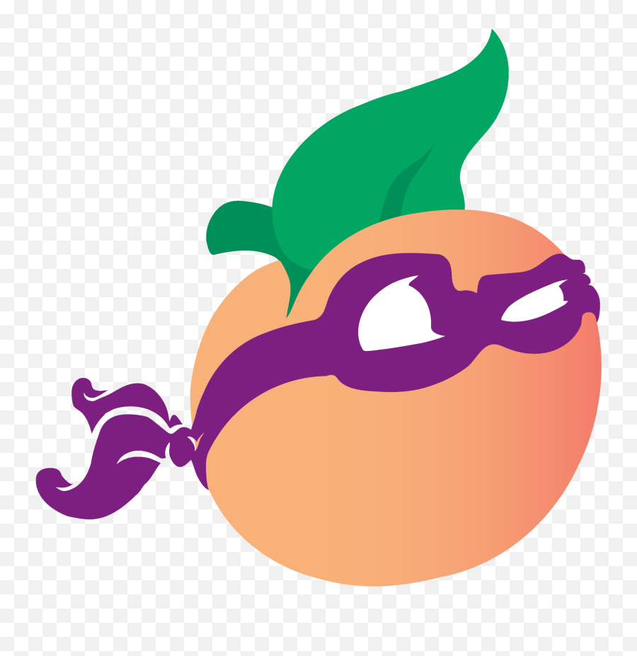 Art - The Sneaky Peach Fresh Emoji,How To Draw A Peach Emoji