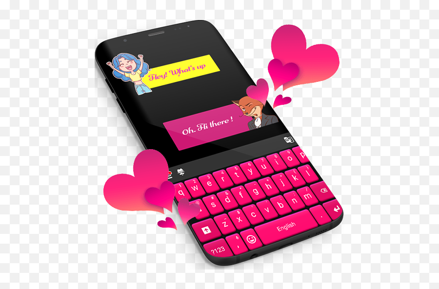 Teclado Rosa Para Whatsapp - Whatsapp Wallpaper And Keyboard Emoji,Teclados Emojis Gratis