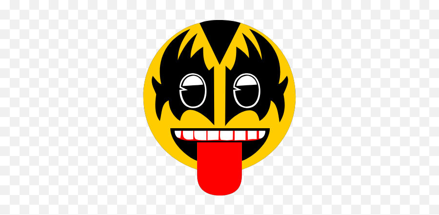 Gtsport - Wide Grin Emoji,Heavy Metal Emoticon