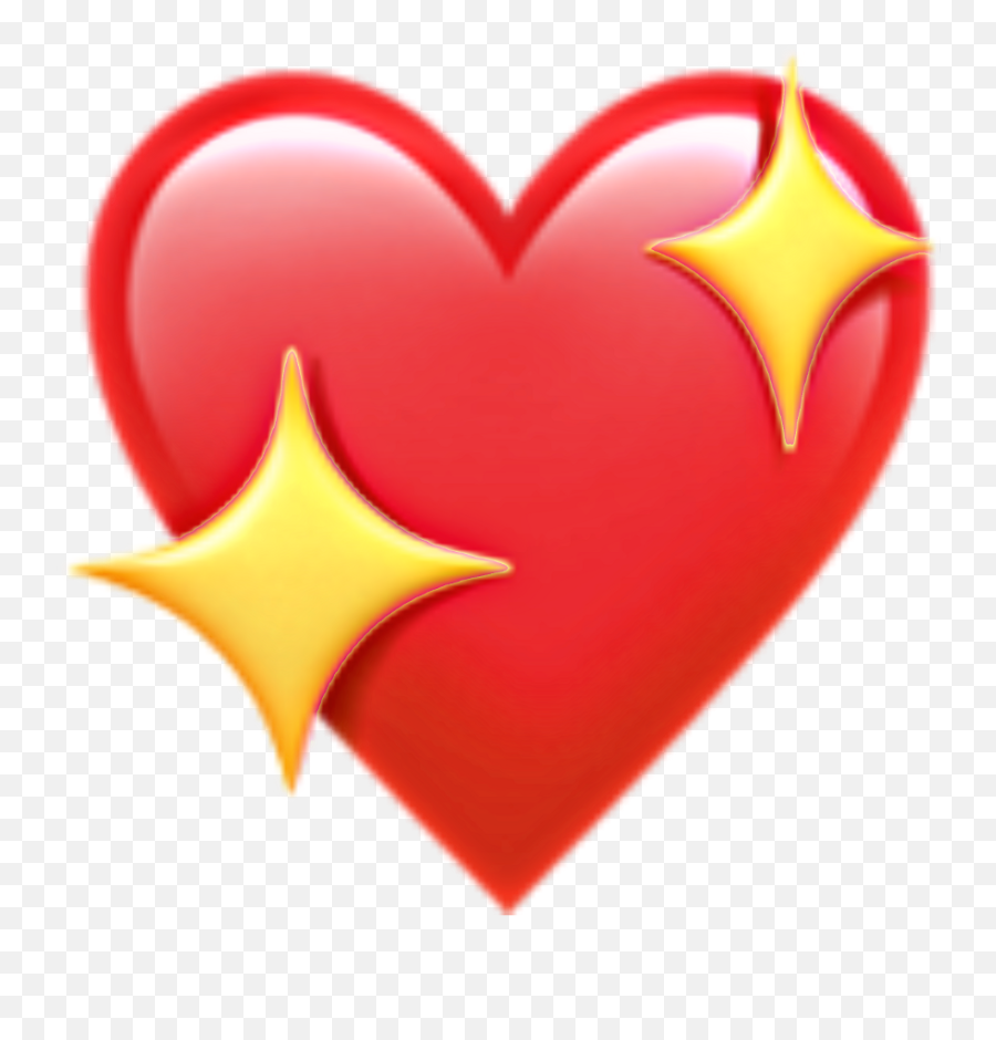 Cute Heart Shiny Sparkle Shinyheart - Apple Purple Heart Emoji,Shiny Heart Emoji