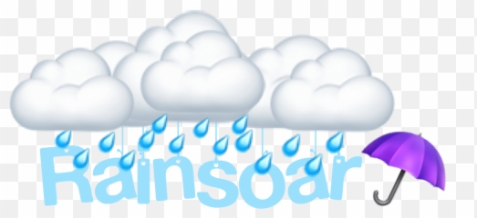 Rain Rainy Umbrella Sticker By Boop - Impark Emoji,Rainy Emoji