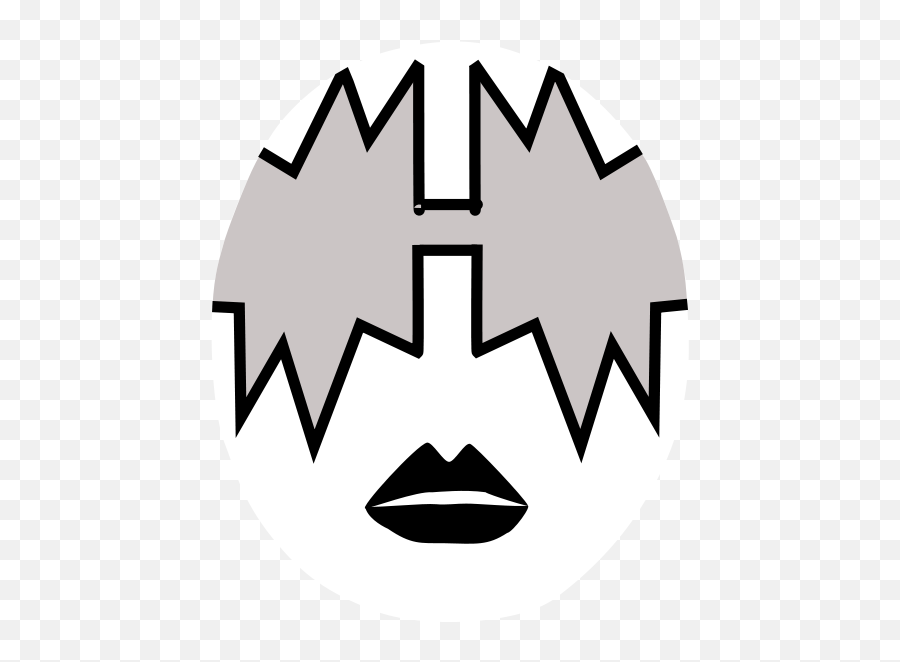 Kiss Band Kiss Band Makeup Kiss Makeup - Ace Frehley Makeup Png Emoji,Gene Simmons Emoji