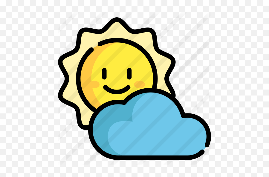 Cloudy - Happy Emoji,Weather Emoticon