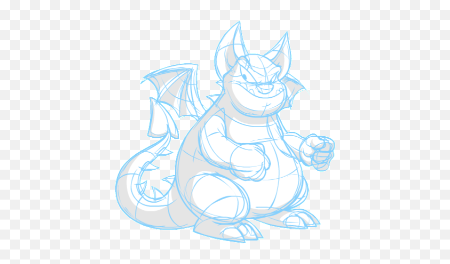 Sketch Skeith Rainbow Pool Neopets Wardrobe Emoji,Sketches Of Emotion
