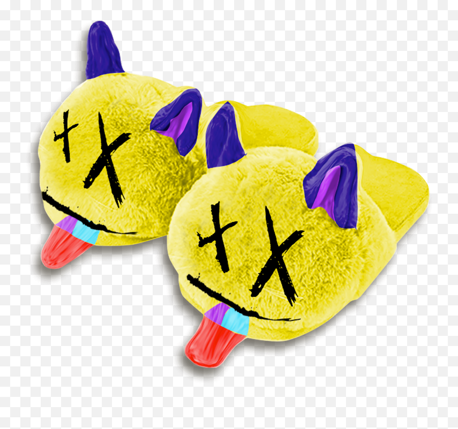 Plush Slippers - Xxxtentacion Bad Vibes Forever Slippers Emoji,Plush Emoji Slippers