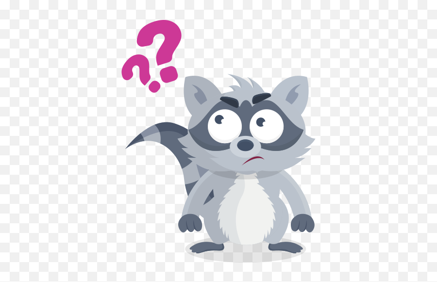 Question Stickers - Free Miscellaneous Stickers Emoji,Raccoon Emoji