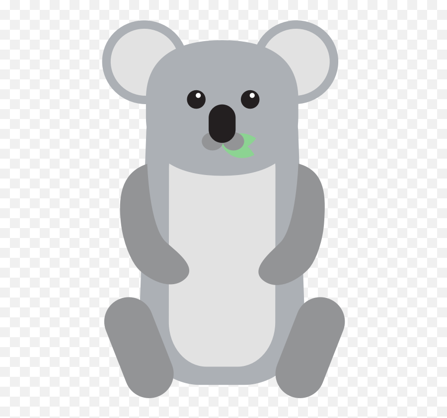Openclipart - Clipping Culture Emoji,Koala Face Emoji