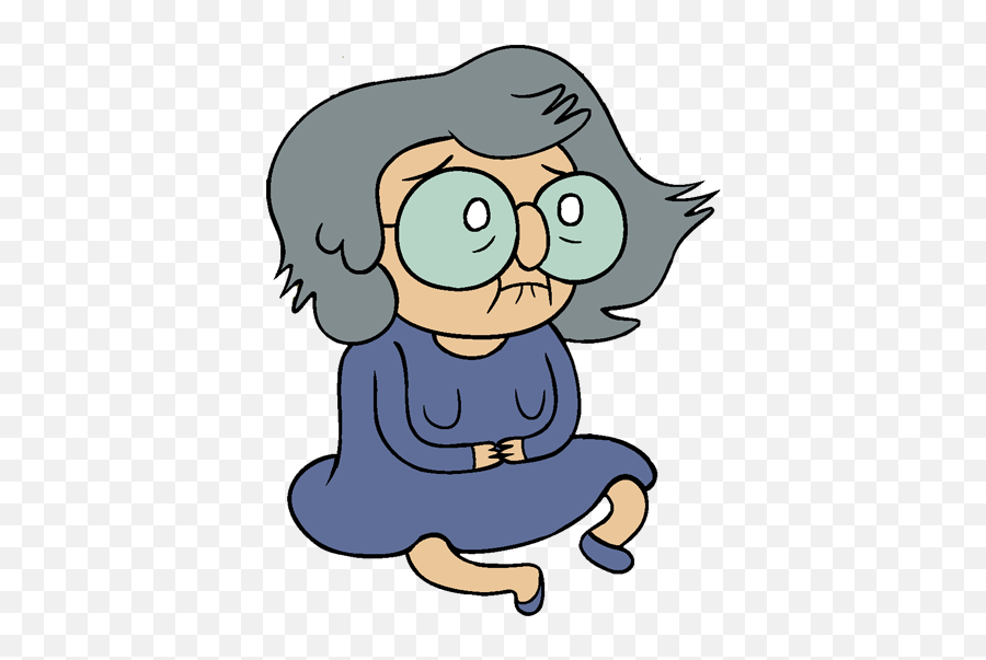 Old Lady Png Download Free Clip Art - Cartoon Old Woman Transparent Emoji,Old Lady Emoticon