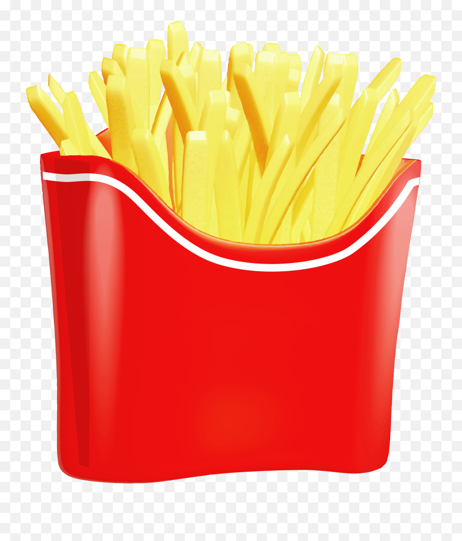 Funny French Fries - French Fries Clipart Png Emoji,Fries Emoji