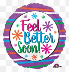 Get Well Soon Balloons Party Supplies Canada - Open A Party Event Emoji,Feel Better Soon Emoticon