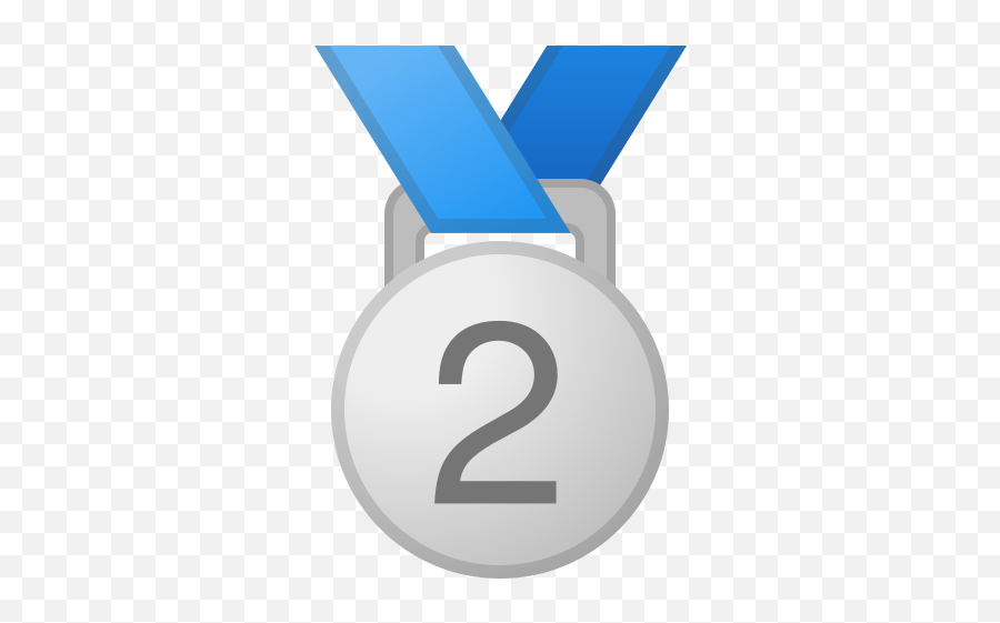 2nd Place Medal Free Icon Of Noto - Second Place Png Emoji,1st Place Emoji