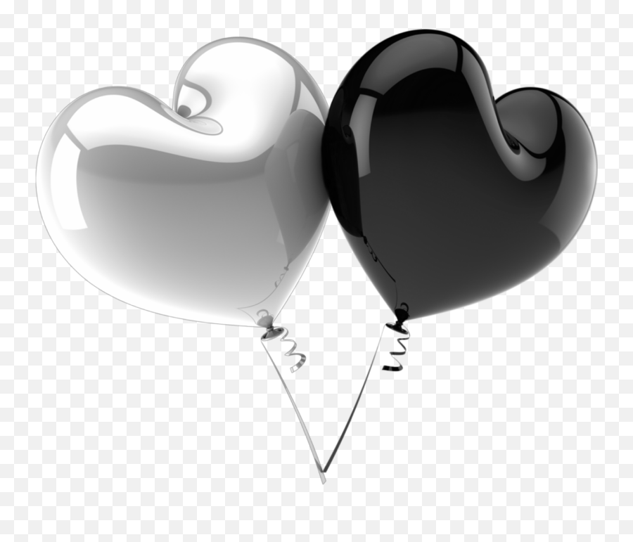 Hearts Corazones Ballons Globos Sticker Emoji,Balck Heart Emoji