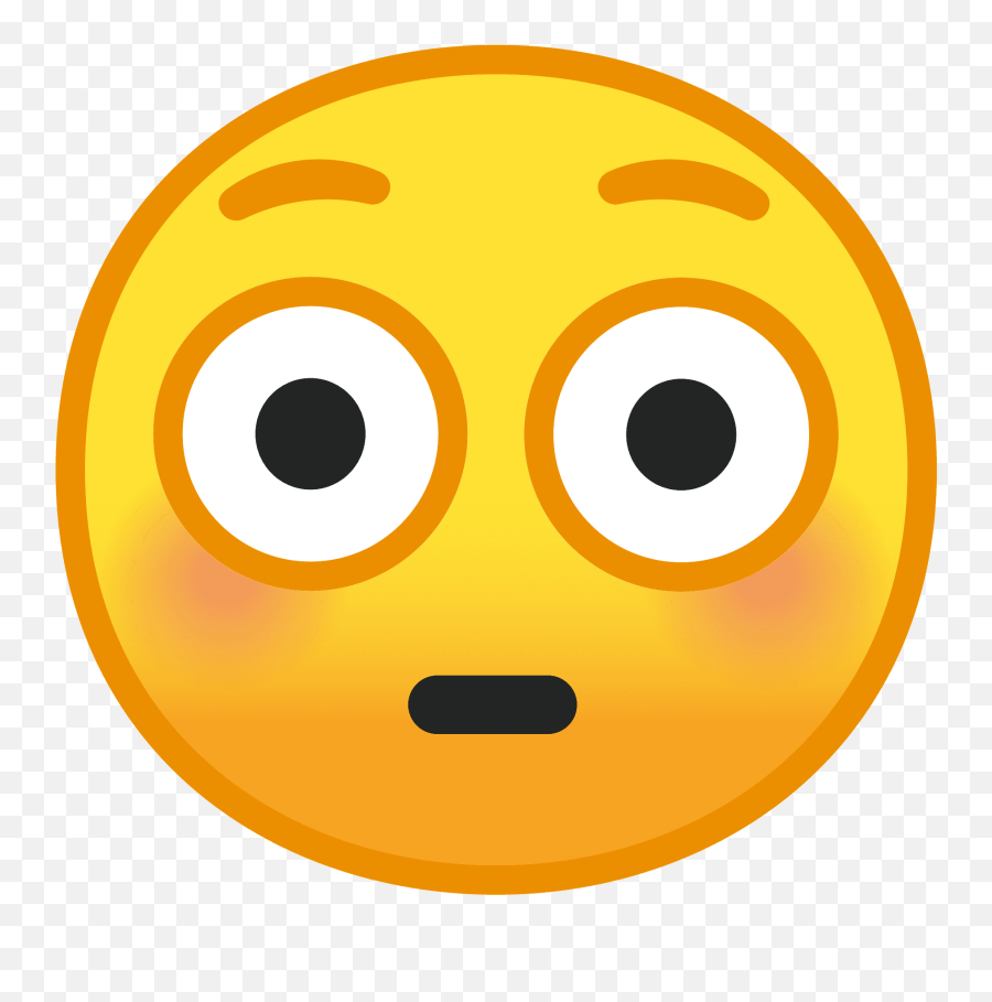 Emoji Sonrojado Png 6 Png Image - Wide Eyed Emoji,Emoticon Duvida