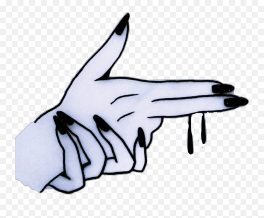 Gun Hand Sticker - Don T Care Attitude Status Emoji,Hand Holding Gun Emoji
