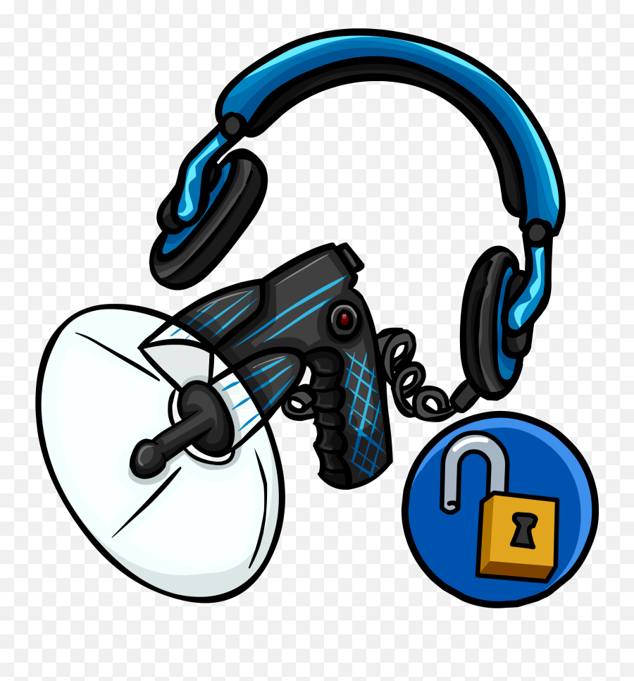 Epf Comm Headset Club Penguin Wiki Fandom - Video Game Emoji,Emojis With Headphones