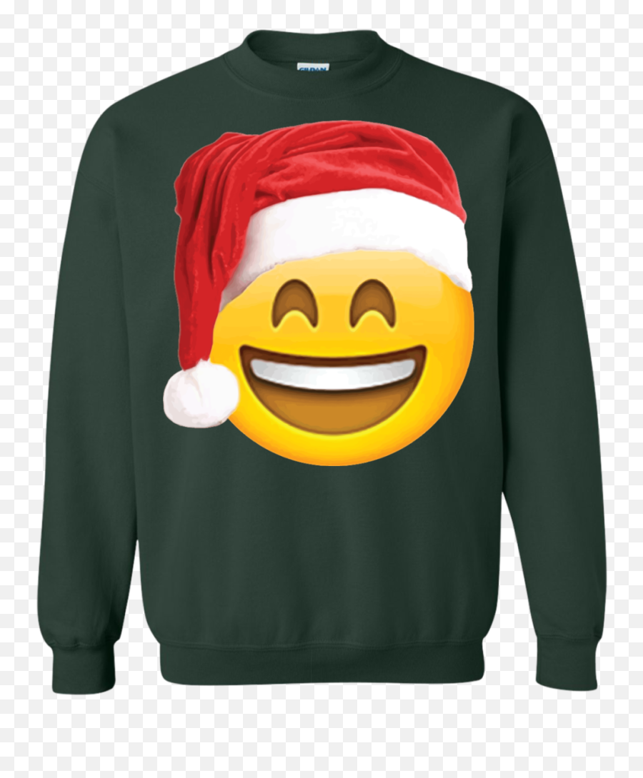 Emoji Christmas Shirt Smiley Face Santa,Red Headed Emoji