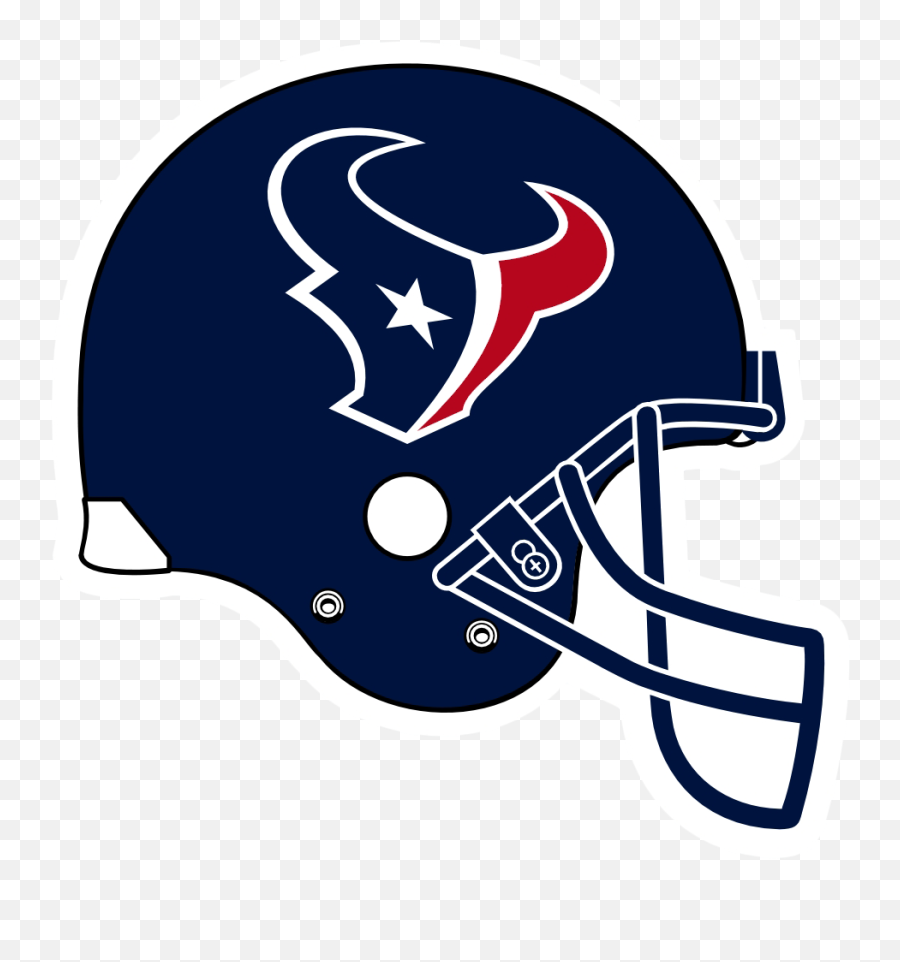 Helmet Clipart Houston Texans Helmet Houston Texans - Houston Texans Helmet Png Emoji,Nfl Helmet Emoticons