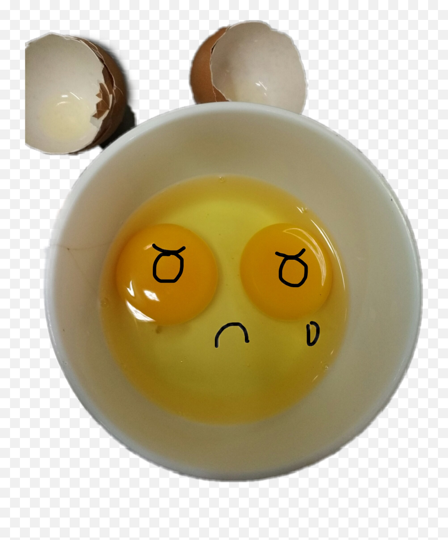 Huevos Huevos Trieste Stiker Rotos - Serveware Emoji,Yolk Emoticon