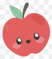 Ios Android Giphy Animated Apple - Animada Manzana Kawaii Png Emoji,Inanimate Object Emoji