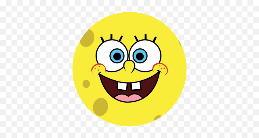 Menino Festa E Cia - Spongebob Face Cake Topper Printable Emoji,Tigre Whatsapp Emoticon