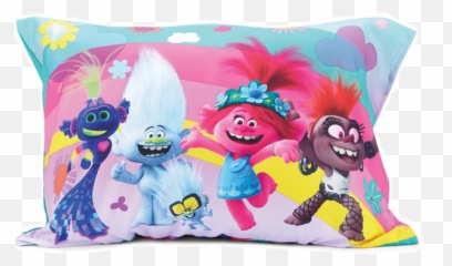 The Most Edited Trollsworldtour Picsart - Fictional Character Emoji,Laughing Emoji Cushion
