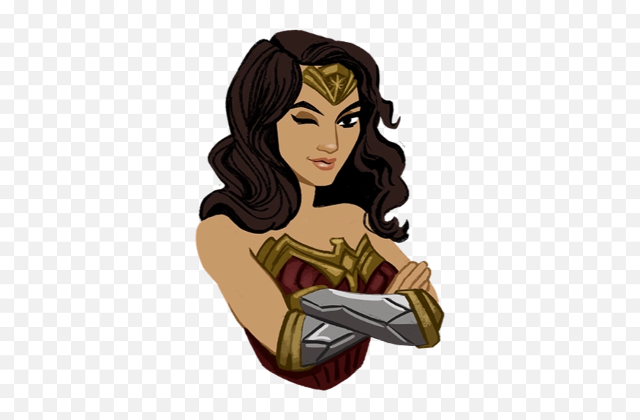 Wonder Woman Stickers For Whatsapp - Wonder Woman Emoji,How To Download Wonder Woman Emojis