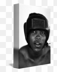 Muhammad Ali Headshot Smiling By Retro Images Archive - Headgear Emoji,Different Headshot Emotions