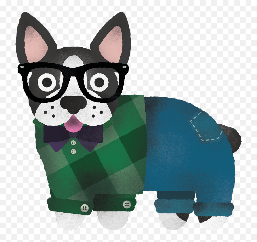Mia Tivey Emoji,Boston Terrier Emoticons
