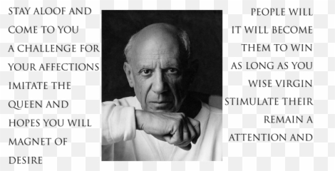 Do Not Commit To Anyone - Pablo Picasso Emoji,Exercises To Control Emotions Robert Greene
