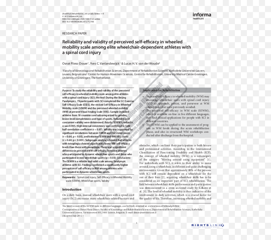 Validity Of The Sewm Scale - Document Emoji,Eso, Conflicted Emotions