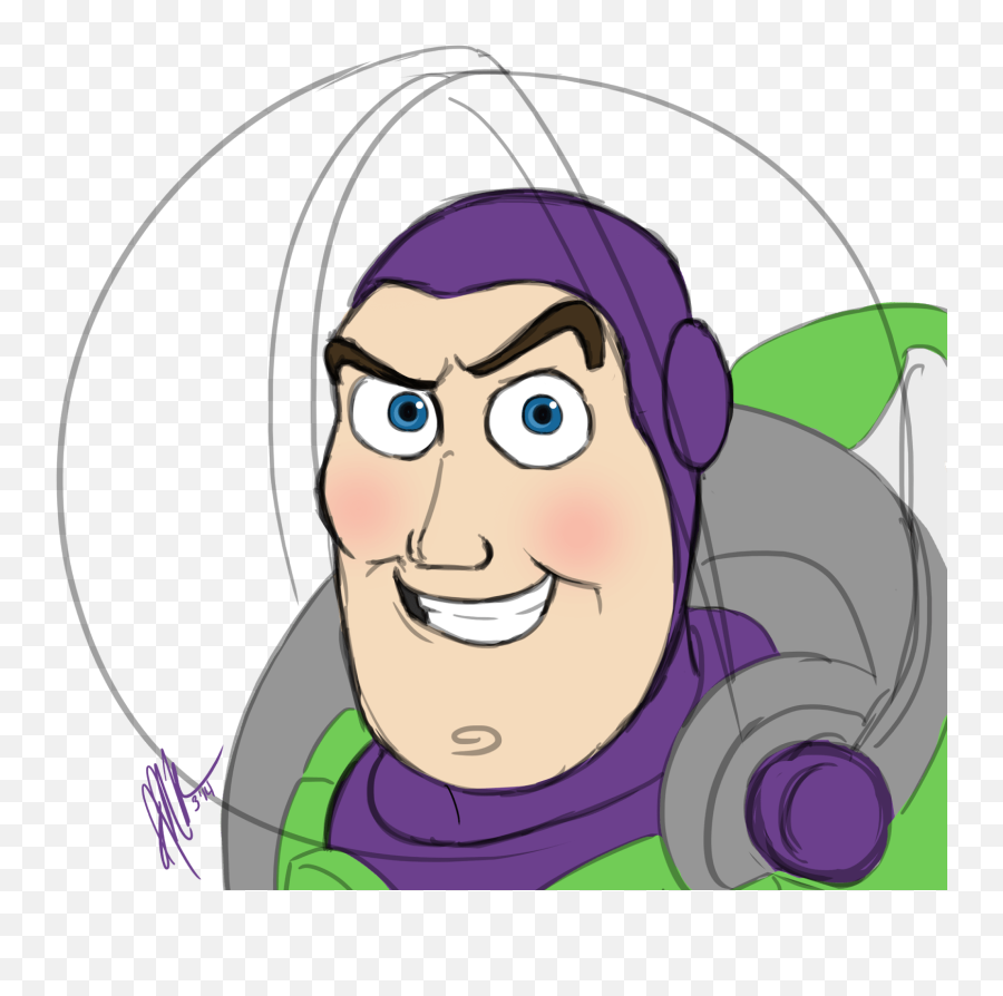 Facil Buzz Lightyear Dibujo Cara - Buzz Lightyear Clipart Head Emoji,Dibujos Para Colorear Emojis De Persoonajes De Disney