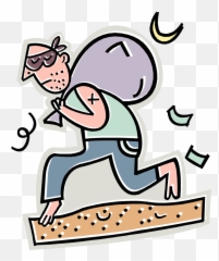 Free Robber Cartoon Download Free Clip - Thief Clip Art Emoji,Burglar Emoji