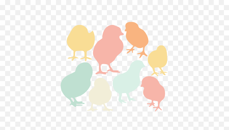 Baby Chicken Svg - Svg Baby Chick Silhouette Emoji,Spring Chick Emoji