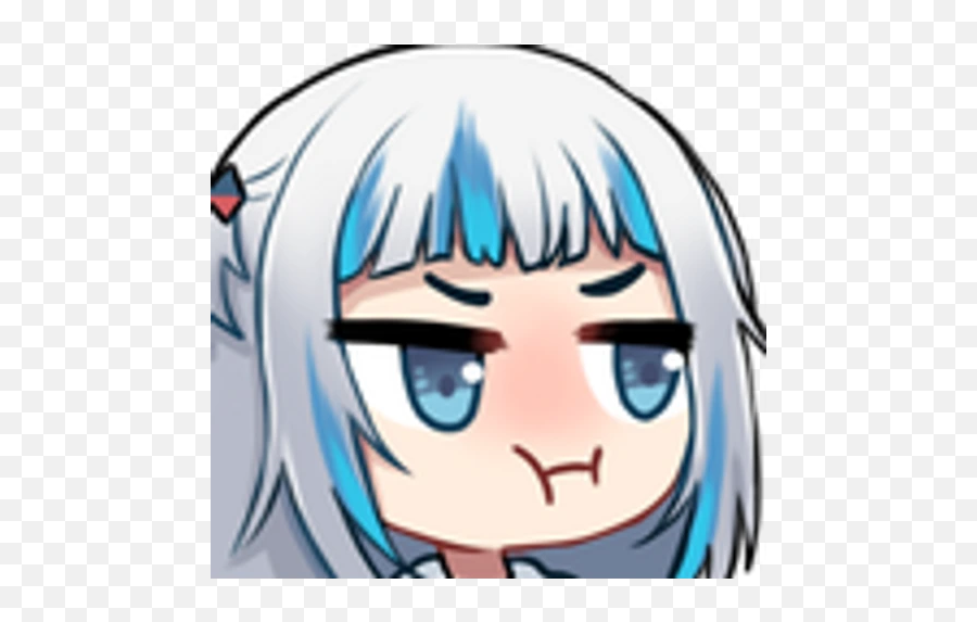 Spooky Meg On Twitter Chibi Anime Kawaii Cute Anime Chibi - Gawr Gura Discord Emotes Emoji,Anime Emojis For Discord