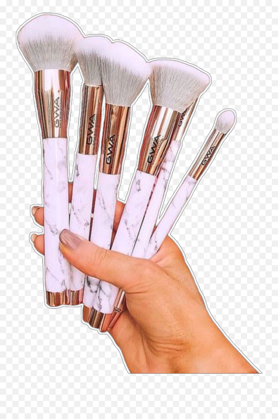 Png Pngs Makeup Brushes Nichememes Sticker By Leila - Self Care Niche Memes Emoji,Paintbrush Add Emoji To Photo