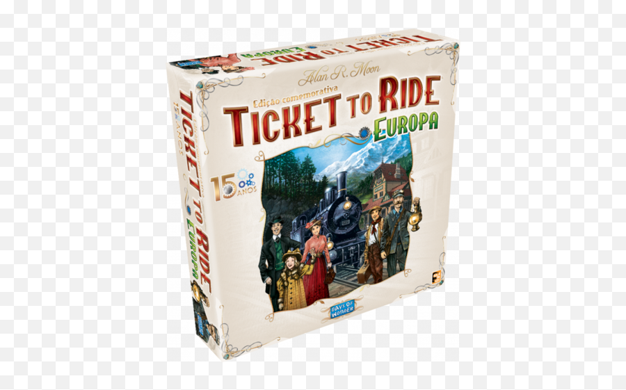Pittas Board Games - Ticket To Ride Europe 15th Anniversary Edition Emoji,Emoji De Fornalha