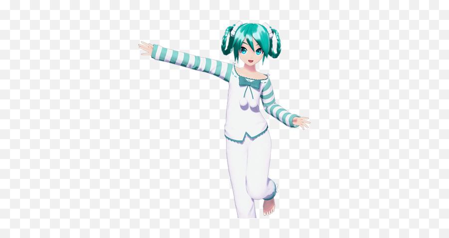 Pajama Party Miku Project Diva Wiki Fandom Emoji,Emoji 1 Piece Sleeper Pajamas