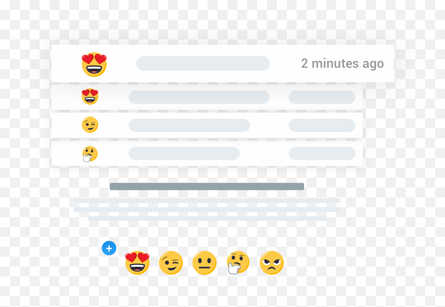 Email Feedback With Smiley Face Survey Emojics - Horizontal,Email Emoticons