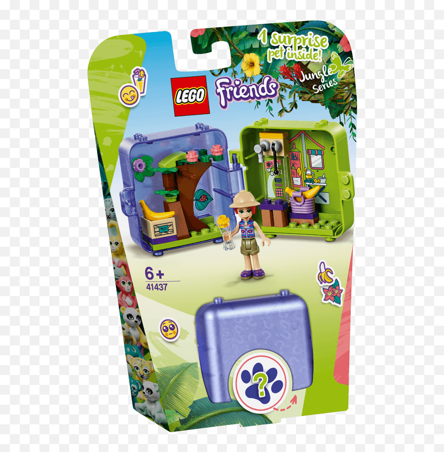 Miau0027s Jungle Play Cube 41437 - Lego Friends Sets Legocom Emoji,Whip Out Of Emojis